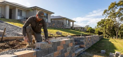 Retaining Wall Contractors Brisbane - Residential 1