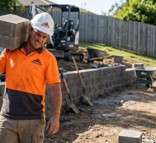 Retaining Wall Contractors Brisbane - Residential 3